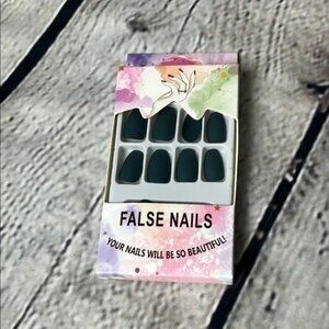 Elegant Teal Press-On Nails